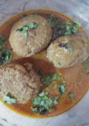 A picture of Nargasi kofte.