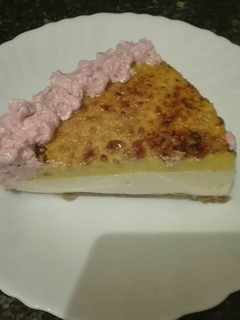 Una foto de Tarta de ricota y yema en la termomix