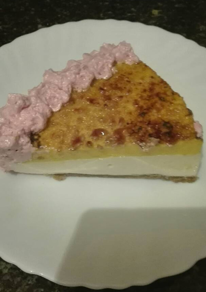 Una foto de Tarta de ricota y yema en la termomix