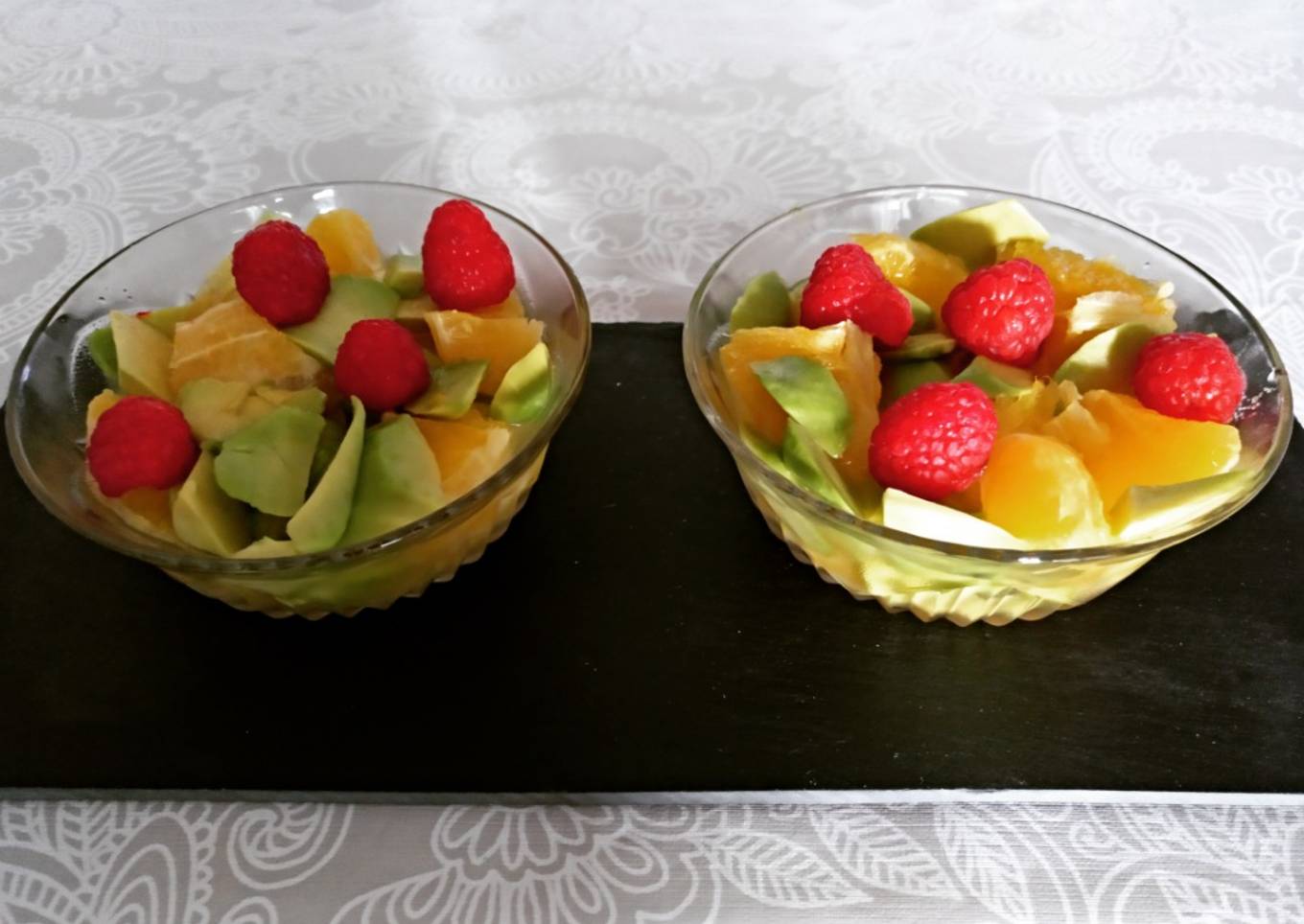 Ensalada de naranja y aguacate