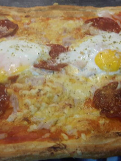 Una foto de Pizza a la pelirroja