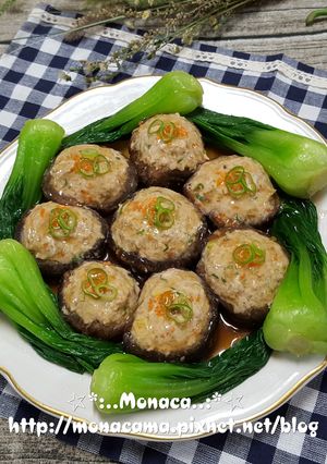 香菇鑲肉 的食譜成品照片