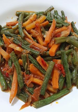 Foto resep Tumis Wortel Kacang Panjang