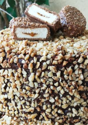 Kinder Maxi King jégkrémtorta egyszerűen recept fotója