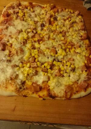 Házi pizza 🍕 recept fotója
