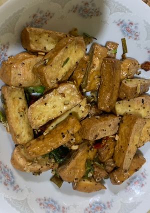 氣炸豆乾 的食譜成品照片