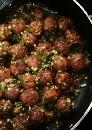 A picture of Cabbage manchurian.