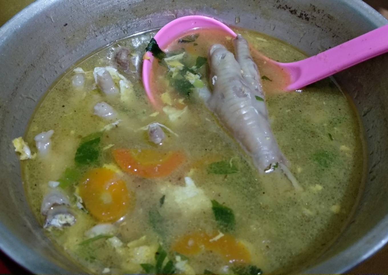 Sop Ceker Telur