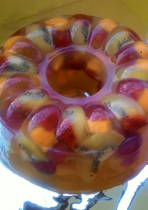 Foto resep Puding aneka buah