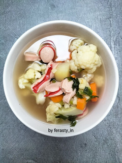 Foto resep Sop Kembang Kol