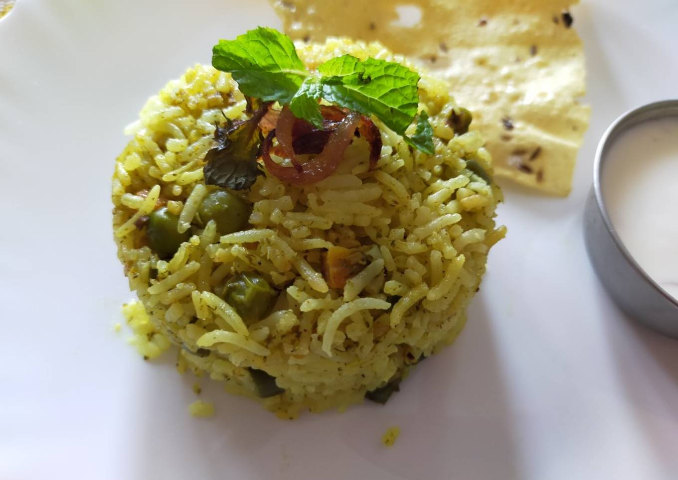 Vegetable Mint Biriyani