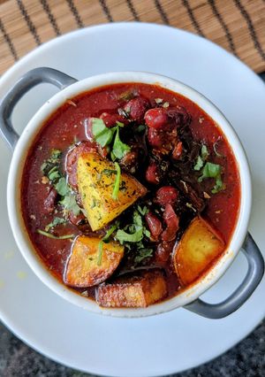 A picture of Rajma lajawab.