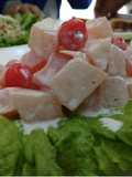 Fruit cream salad