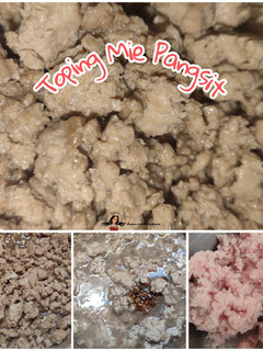 Foto resep Toping Mie Pangsit daging ayam mix daging babi (Cwie Mie)
