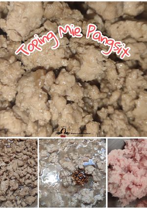 Foto resep Toping Mie Pangsit daging ayam mix daging babi (Cwie Mie)