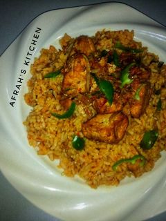 Jollof din shinkafa da awara ainihin hoton girkin