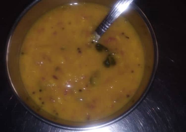 Simple Way to Cook Yummy Dal-plain dal