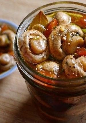 Фото Маринованные шампиньоны.