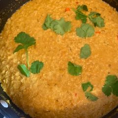 A picture of Coconut Curried Lentils.