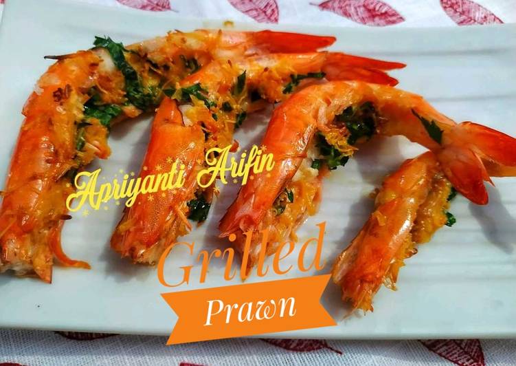 Resep masakan Grilled Prawn (Udang Panggang) | Cara Masak Grilled Prawn (Udang Panggang) Yang Lezat Sekali