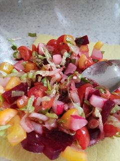 A picture of Healthy salad 🥗.