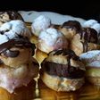 Profiteroles o bombas de crema