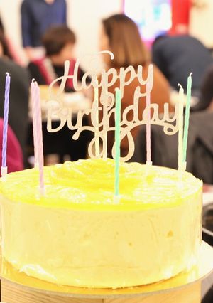 Hình của món Cheesecake chanh leo.