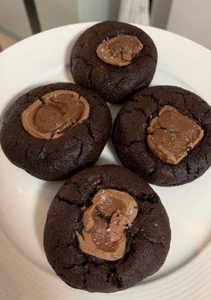 A picture of Salted Double Chocolate Cookie.