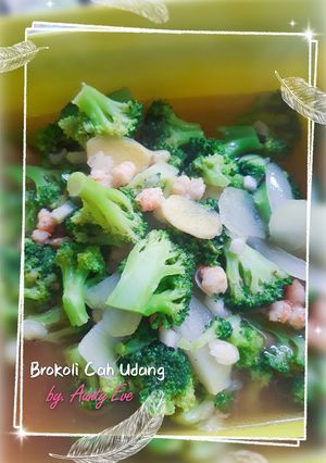 Foto resep Brokoli Cah Udang