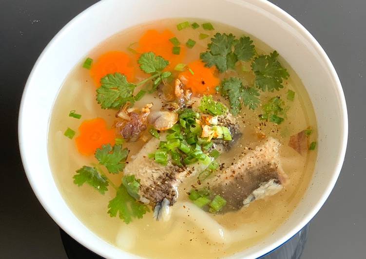 Bánh canh cá lóc đồng