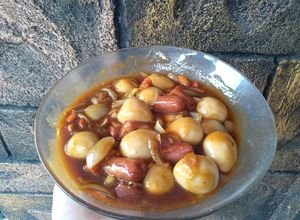 Foto resep Sosis puyuh saos tiram