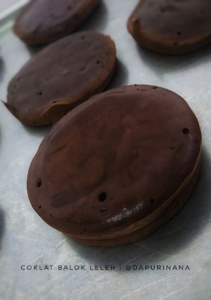 Foto resep Kue balok coklat leleh