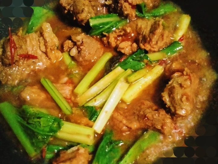 Langkah Gampang Membikin Resep 410. Daging Bumbu Rendang (instan) yang Bisa Manjain Lidah Anti Ribet, Mantap