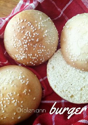 Foto resep Burger bun ala killer soft bread