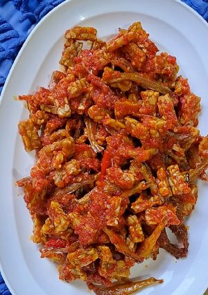 Foto resep Sambal Teri Tempe