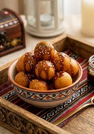 صورة لوصفة اللقيمات (أو العوّامة)