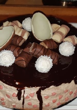 Kinder torta recept fotója