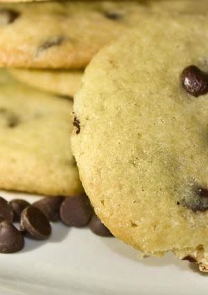 Una foto de Galletas con chips  de chocolate