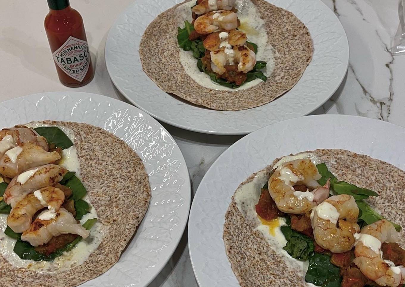 Fajitas de gamb贸n healthy 馃