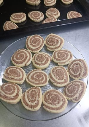 Una foto de Roll cookie