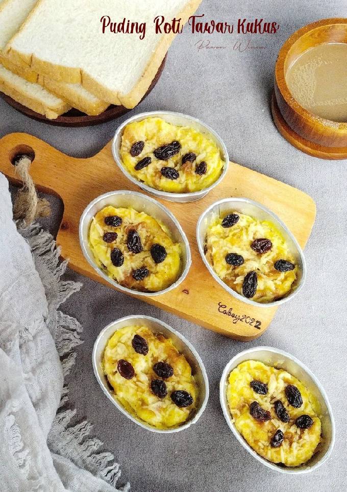 Resep 507. Puding Roti Tawar kukus oleh Pawon Winna - Cookpad