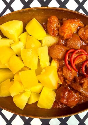 Csülökpörkölt recept fotója