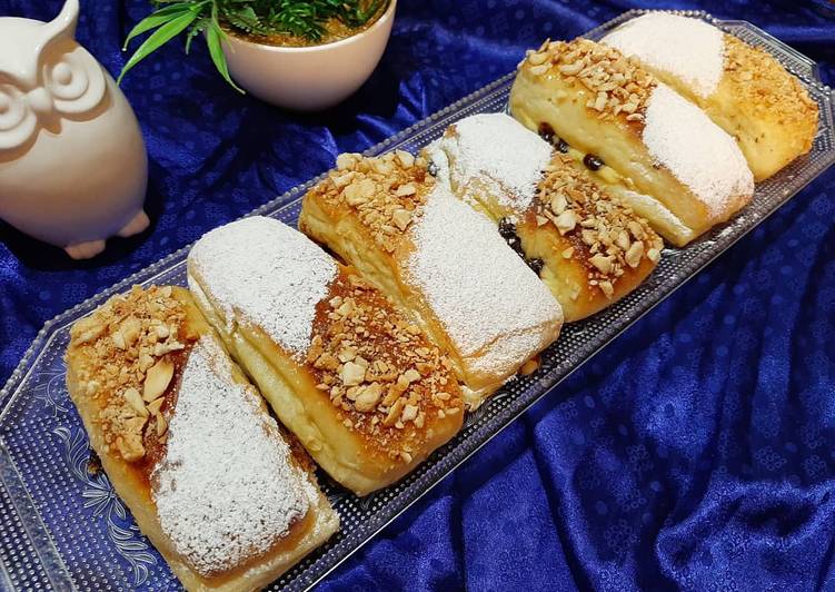 Brioche suisse con crema pastelera