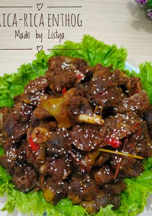 Foto resep Rica-rica enthog