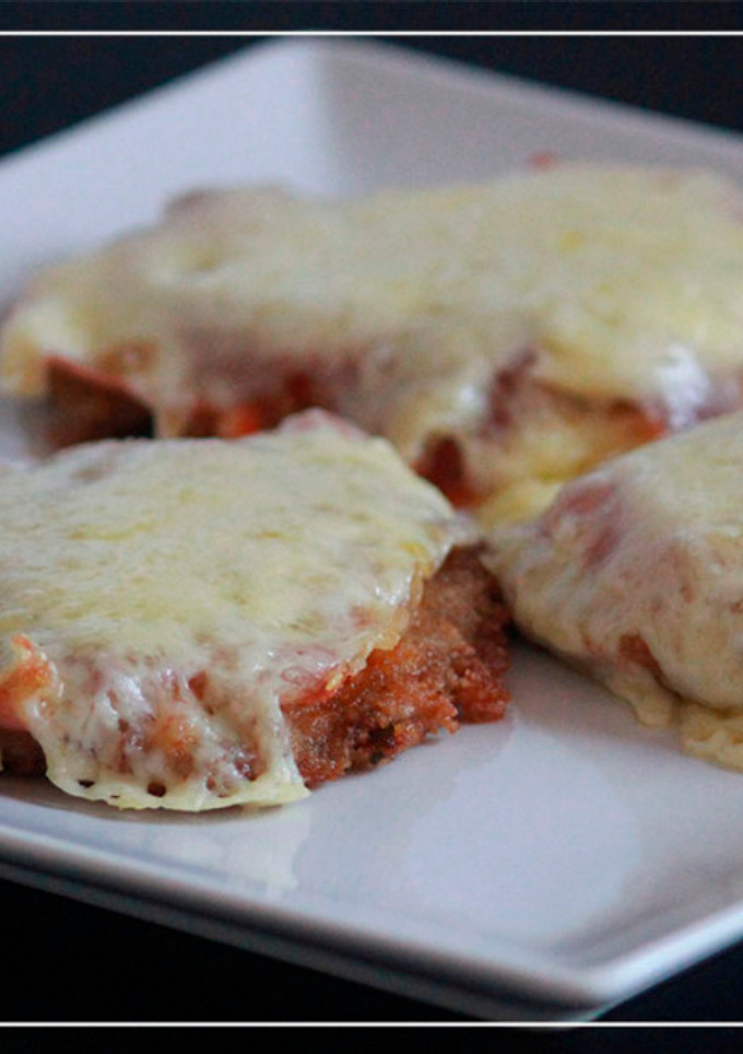Una foto de Milanesas a la napolitana