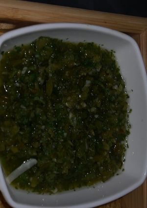 A picture of Mexican Salsa Verde.