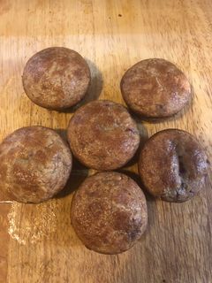 Una foto de Low carb raspberries muffins
