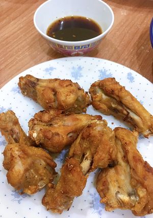 รูปของ ปีกไก่ทอดน้ำปลา
