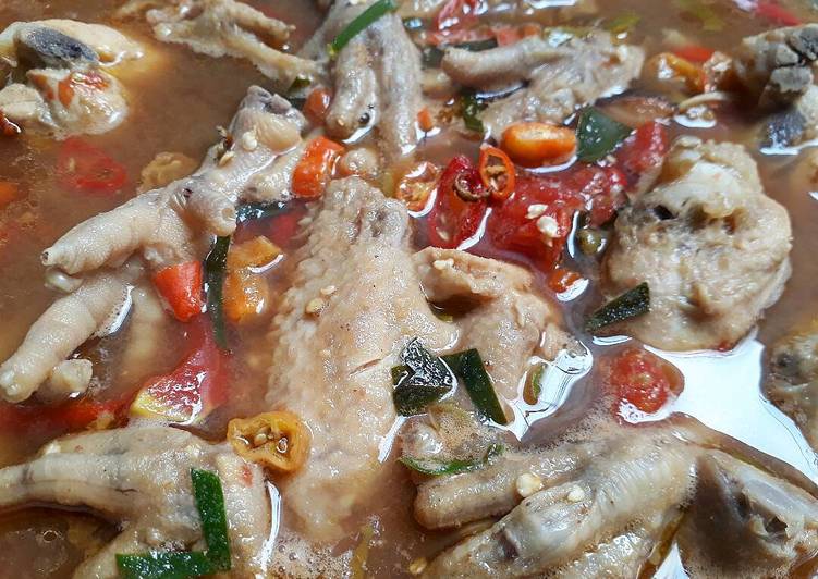 Resep Ceker And Amp Sayap Pedes Ala Ceker Lapindo Yang Lezat
