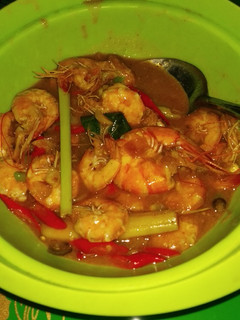 Foto resep Udang saus Padang